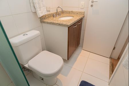 Apartamento para alugar com 55m², 1 quarto e 1 vaga Apartamento para alugar com 55m², 1 quarto e 1 vagaBanheiro da Suíte