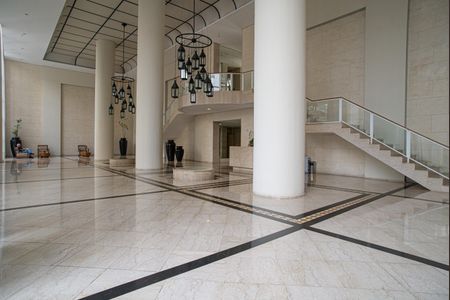 Apartamento para alugar com 55m², 1 quarto e 1 vaga Apartamento para alugar com 55m², 1 quarto e 1 vagaÁrea comum - Recepção