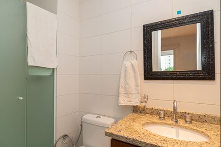 Apartamento para alugar com 55m², 1 quarto e 1 vaga Apartamento para alugar com 55m², 1 quarto e 1 vagaBanheiro da Suíte