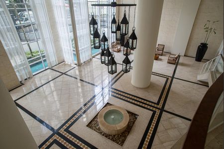 Apartamento para alugar com 55m², 1 quarto e 1 vaga Apartamento para alugar com 55m², 1 quarto e 1 vagaÁrea comum - Recepção