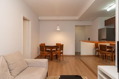 Sala de apartamento à venda com 1 quarto, 55m² em Cerqueira César, São Paulo