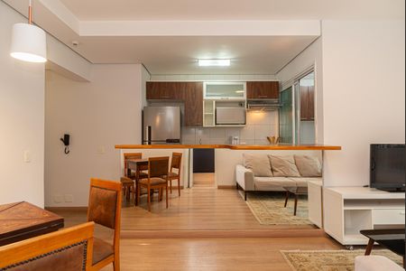 Apartamento para alugar com 55m², 1 quarto e 1 vaga Apartamento para alugar com 55m², 1 quarto e 1 vagaSala