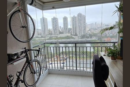 Varanda da Sala de apartamento à venda com 3 quartos, 70m² em Vila da Saúde, São Paulo