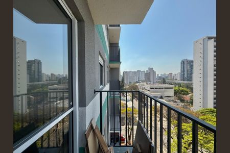 Sacada de apartamento à venda com 1 quarto, 26m² em Campo Belo, São Paulo