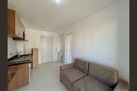 Sala de apartamento à venda com 1 quarto, 26m² em Campo Belo, São Paulo