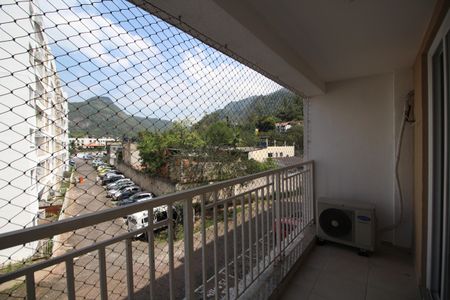 Sala - Varanda de apartamento para alugar com 2 quartos, 67m² em Recreio dos Bandeirantes, Rio de Janeiro