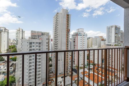 Varanda de kitnet/studio à venda com 1 quarto, 25m² em Vila Olímpia, São Paulo