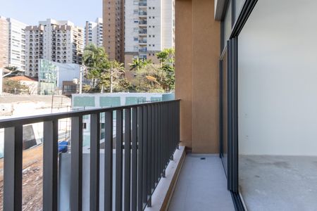 Studio à venda com 26m², 1 quarto e sem vagaVaranda