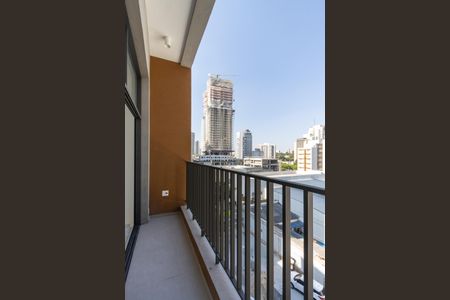 Studio à venda com 26m², 1 quarto e sem vagaVaranda