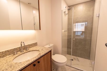 Studio para alugar com 23m², 1 quarto e sem vagaBanheiro