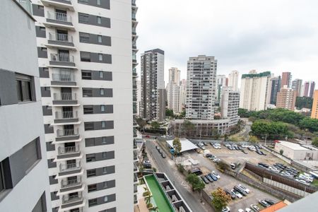 Vista da varanda de kitnet/studio para alugar com 1 quarto, 23m² em Jardim Aurelia, São Paulo