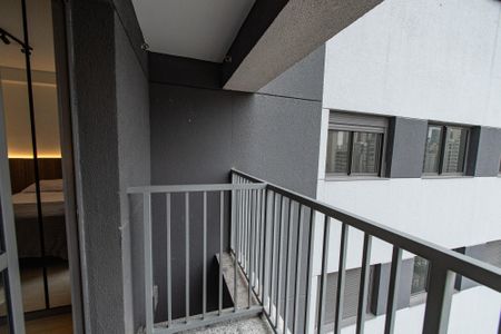 Varanda de kitnet/studio para alugar com 1 quarto, 23m² em Jardim Aurelia, São Paulo