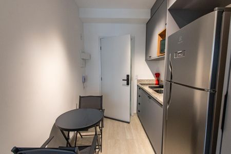 Studio para alugar com 23m², 1 quarto e sem vaga Studio para alugar com 23m², 1 quarto e sem vagaCozinha