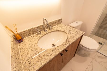 Studio para alugar com 23m², 1 quarto e sem vaga Studio para alugar com 23m², 1 quarto e sem vagaBanheiro