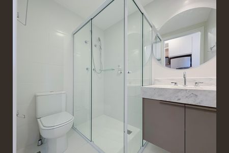 Studio para alugar com 23m², 1 quarto e sem vaga Studio para alugar com 23m², 1 quarto e sem vagaBanheiro