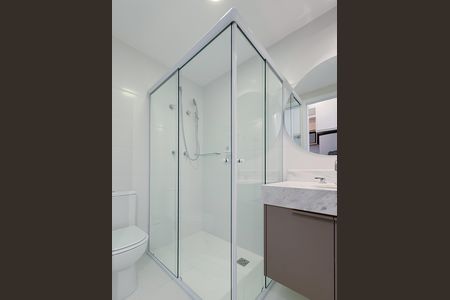 Studio para alugar com 23m², 1 quarto e sem vaga Studio para alugar com 23m², 1 quarto e sem vagaBanheiro