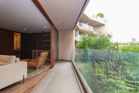 Varanda da Sala de apartamento à venda com 2 quartos, 158m² em Cidade Jardim, São Paulo