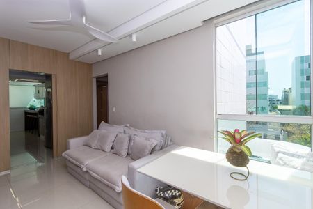 Sala de apartamento à venda com 2 quartos, 68m² em Castelo, Belo Horizonte