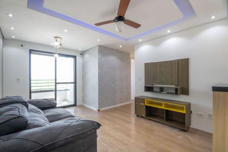 Sala de apartamento à venda com 3 quartos, 63m² em Recanto das Rosas, Osasco