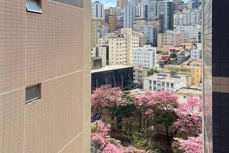 Vista da Varanda da Sala de apartamento à venda com 2 quartos, 75m² em Vila Paris, Belo Horizonte