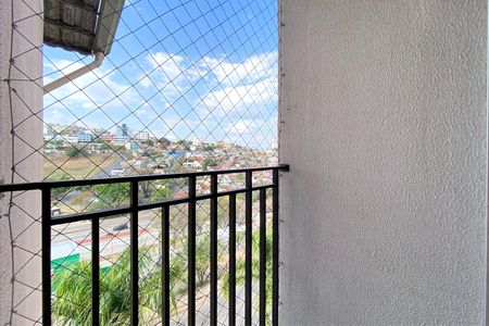 Varanda da Sala de apartamento à venda com 2 quartos, 50m² em Vila Oeste, Belo Horizonte