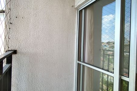 Varanda da Sala de apartamento à venda com 2 quartos, 50m² em Vila Oeste, Belo Horizonte