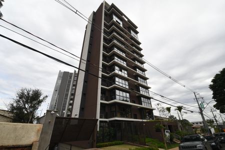 Apartamento à venda com 55m², 1 quarto e 2 vagasFachada do Prédio
