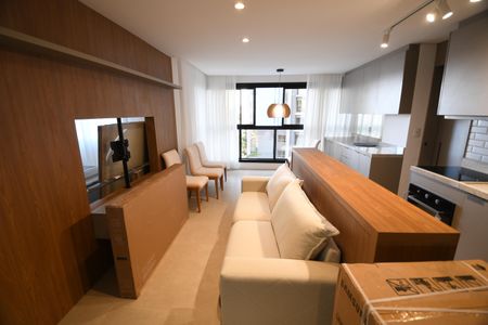 Apartamento à venda com 55m², 1 quarto e 2 vagasSala