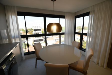 Sala de apartamento para alugar com 1 quarto, 50m² em Nova Campinas, Campinas