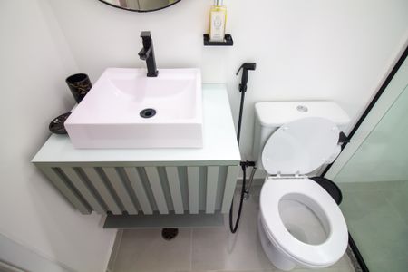 Studio para alugar com 26m², 1 quarto e sem vagaBanheiro Social