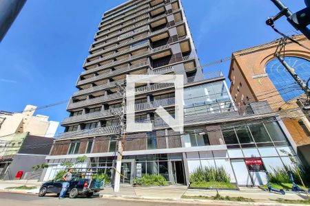 Studio para alugar com 25m², 1 quarto e sem vaga Studio para alugar com 25m², 1 quarto e sem vagaFachada