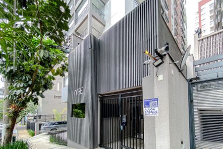 Studio para alugar com 27m², 1 quarto e sem vagaFachada - Plaquinha