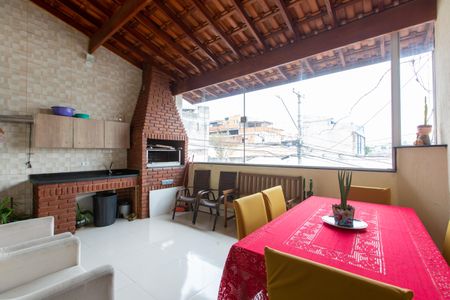 Casa à venda com 250m², 6 quartos e 1 vagaÁrea gourmet