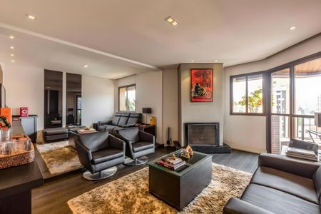 Sala de apartamento à venda com 4 quartos, 150m² em Campo Belo, São Paulo