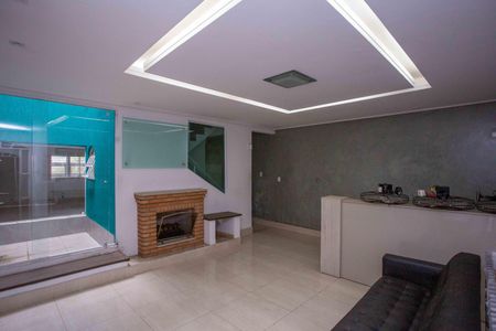 Sala de casa para alugar com 3 quartos, 138m² em Conceição , Diadema