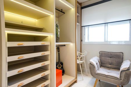 Apartamento à venda com 112m², 3 quartos e 3 vagasCloset da suíte