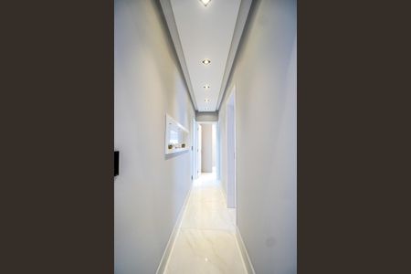 Apartamento à venda com 112m², 3 quartos e 3 vagasCorredor dos quartos