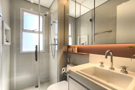 Apartamento à venda com 139m², 3 quartos e 3 vagasBanheiro da Suíte 2