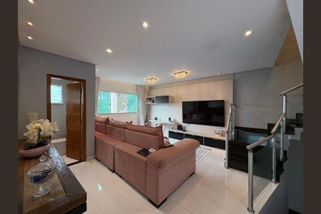 Sala de casa à venda com 3 quartos, 142m² em Parque Oratório, Santo André