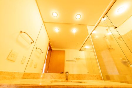 Studio para alugar com 28m², 1 quarto e 1 vaga Studio para alugar com 28m², 1 quarto e 1 vagaBanheiro Social