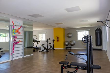 Apartamento à venda com 44m², 2 quartos e 1 vaga Apartamento à venda com 44m², 2 quartos e 1 vagaÁrea comum - Academia