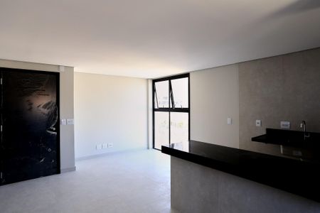 Sala/Cozinha de apartamento à venda com 2 quartos, 58m² em Santo Antônio , Belo Horizonte