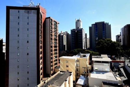 Vista da Suíte 1 de apartamento à venda com 2 quartos, 58m² em Santo Antônio , Belo Horizonte