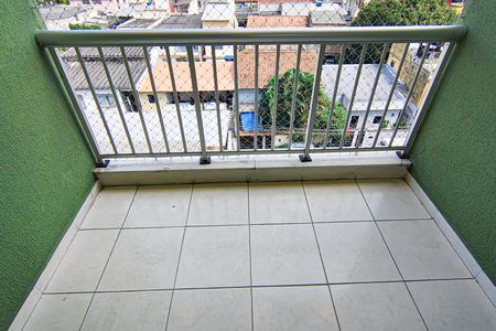 Varanda da Sala de apartamento à venda com 2 quartos, 60m² em Taquara, Rio de Janeiro