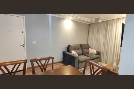 Sala de apartamento à venda com 2 quartos, 48m² em Parque Erasmo Assunção, Santo André