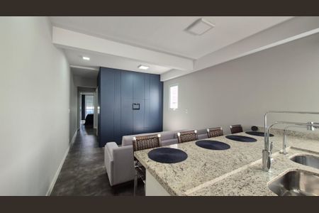 Sala de apartamento à venda com 2 quartos, 53m² em Jardim, Santo André