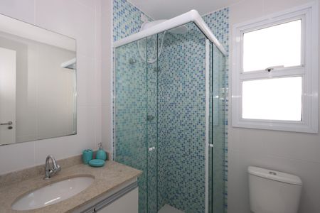 Banheiro de kitnet/studio para alugar com 1 quarto, 35m² em Vila Prudente, São Paulo