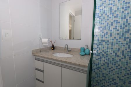 Banheiro de kitnet/studio para alugar com 1 quarto, 35m² em Vila Prudente, São Paulo