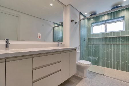 Apartamento à venda com 159m², 3 quartos e 1 vagaBanheiro da Suíte