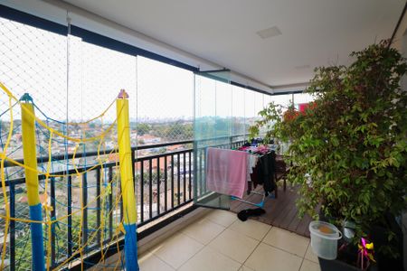 Varanda gourmet de apartamento à venda com 3 quartos, 128m² em Mauá, São Caetano do Sul